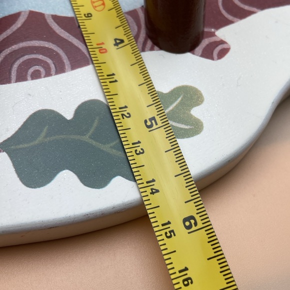 Vintage IKEA Wooden Wall Hanging Hooks or Pegs on a Baby Owl Plaque - Picture 10 of 10